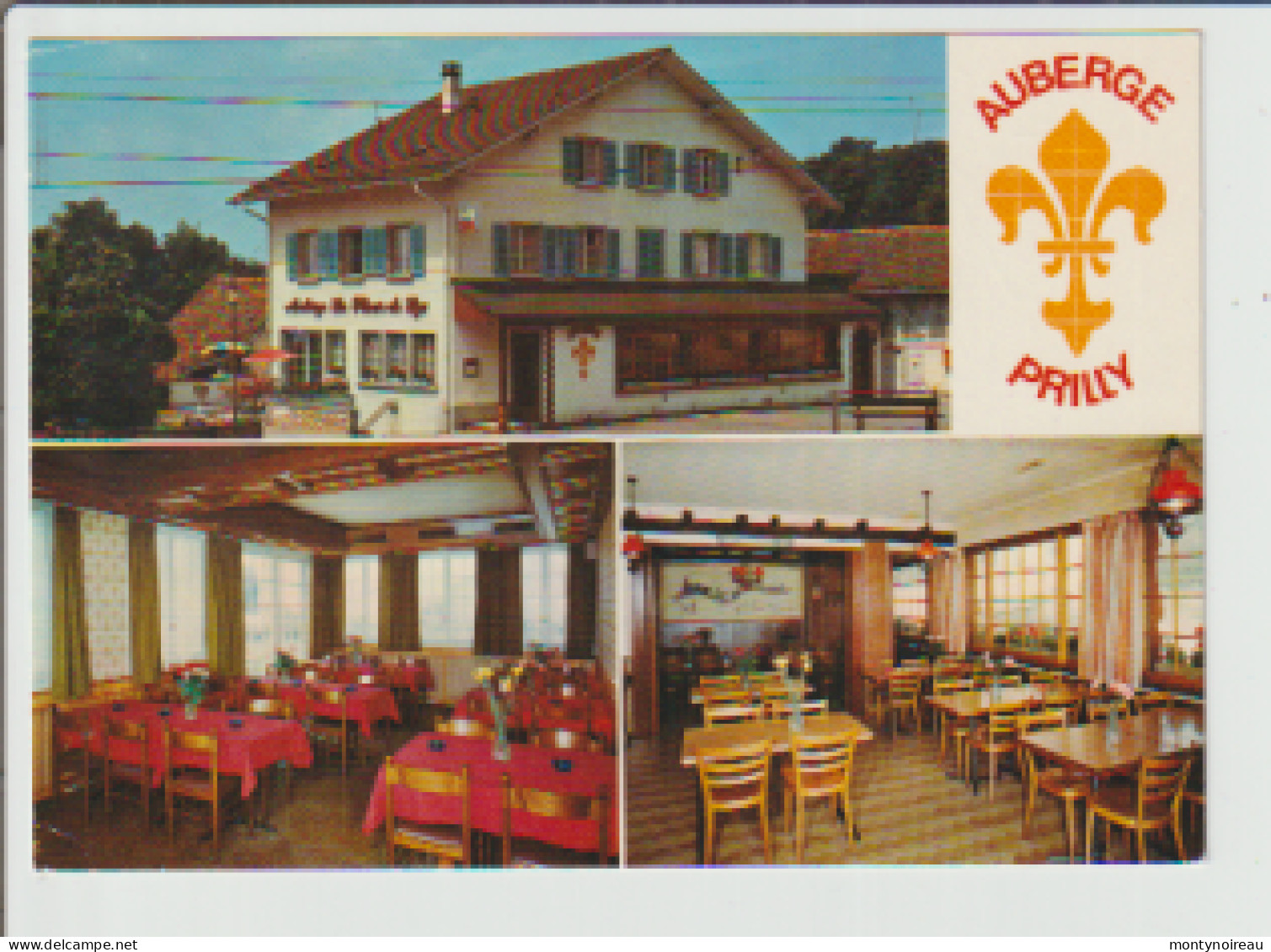 DAV :   Suisse : Prilly- Lausanne , auberge de la fleur de lys