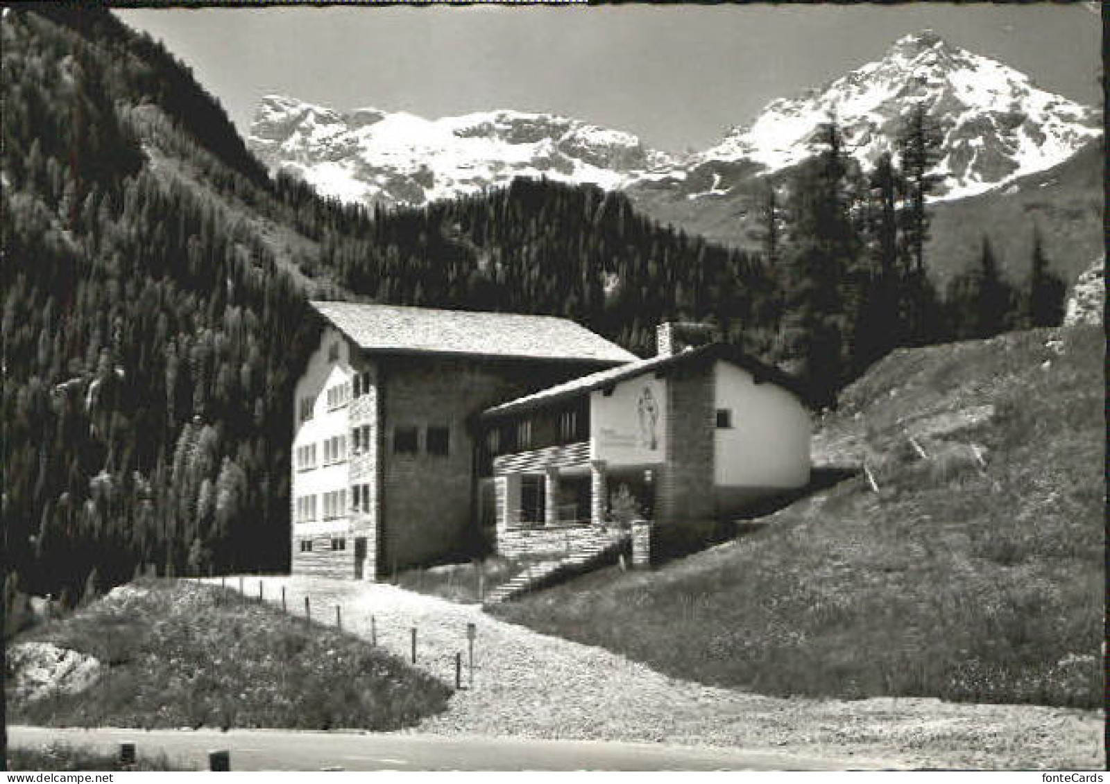 Davos GR Davos Velag Haus Marmorera x 1966