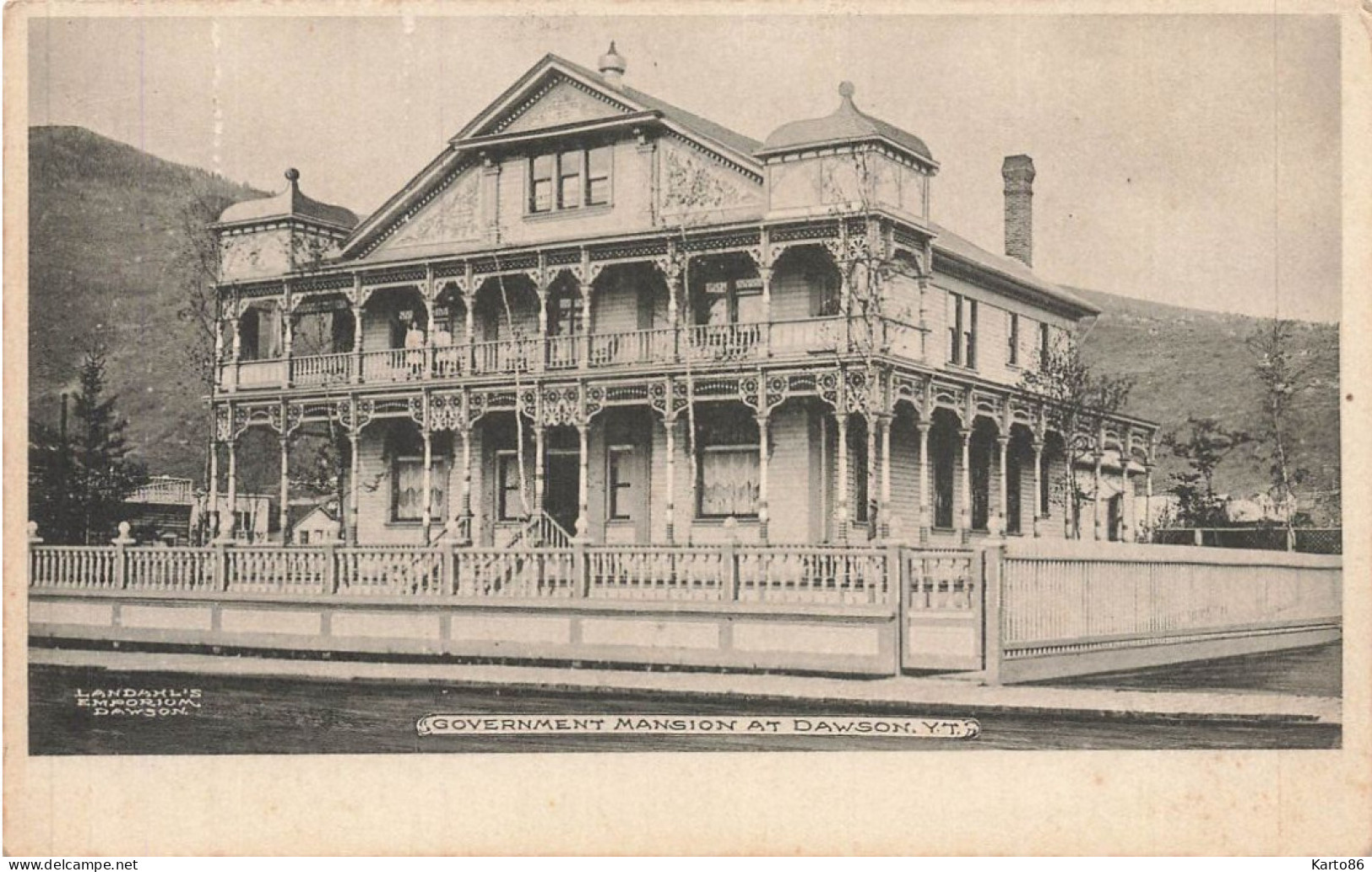 dawson , yukon , canada * government mansion