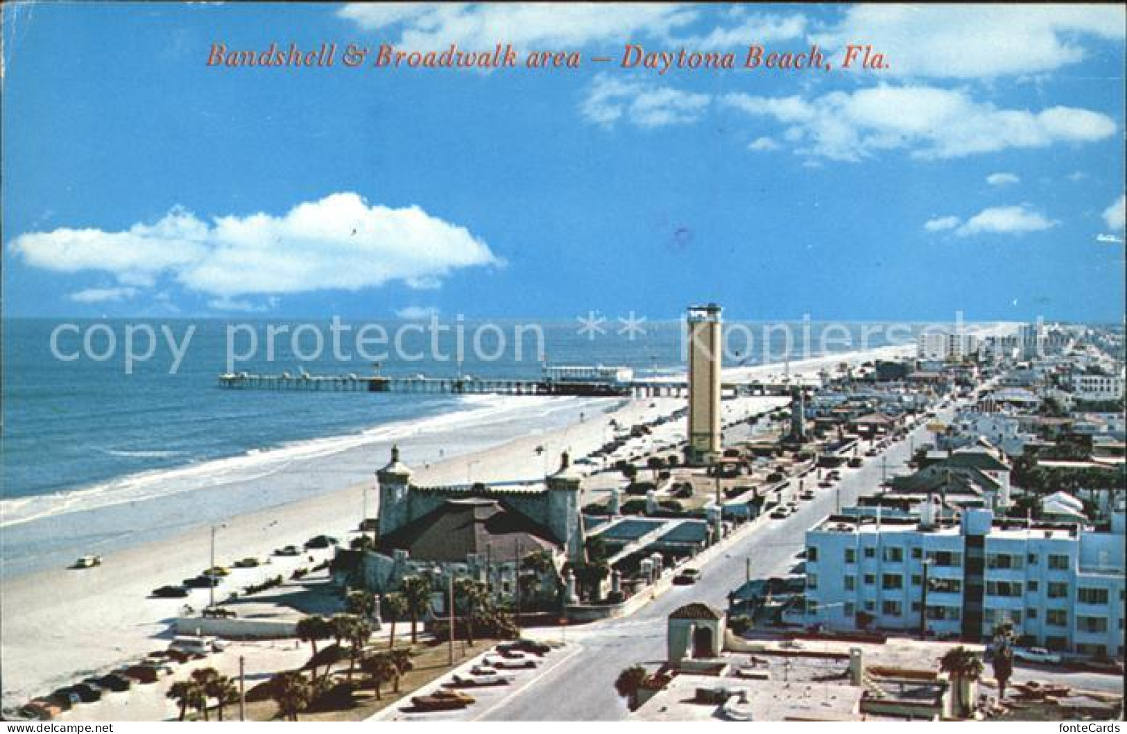 Daytona Beach Badshell Broadwalk area Oberservation Tower