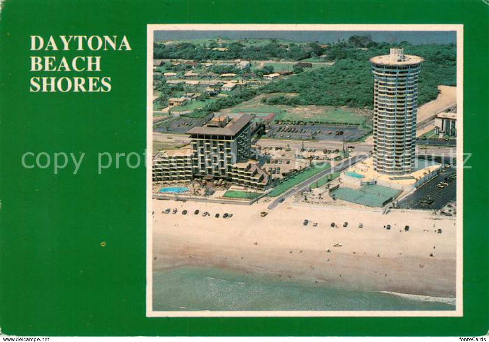 Daytona Beach Florida Daytona Beach Shores Vacation spot aerial view