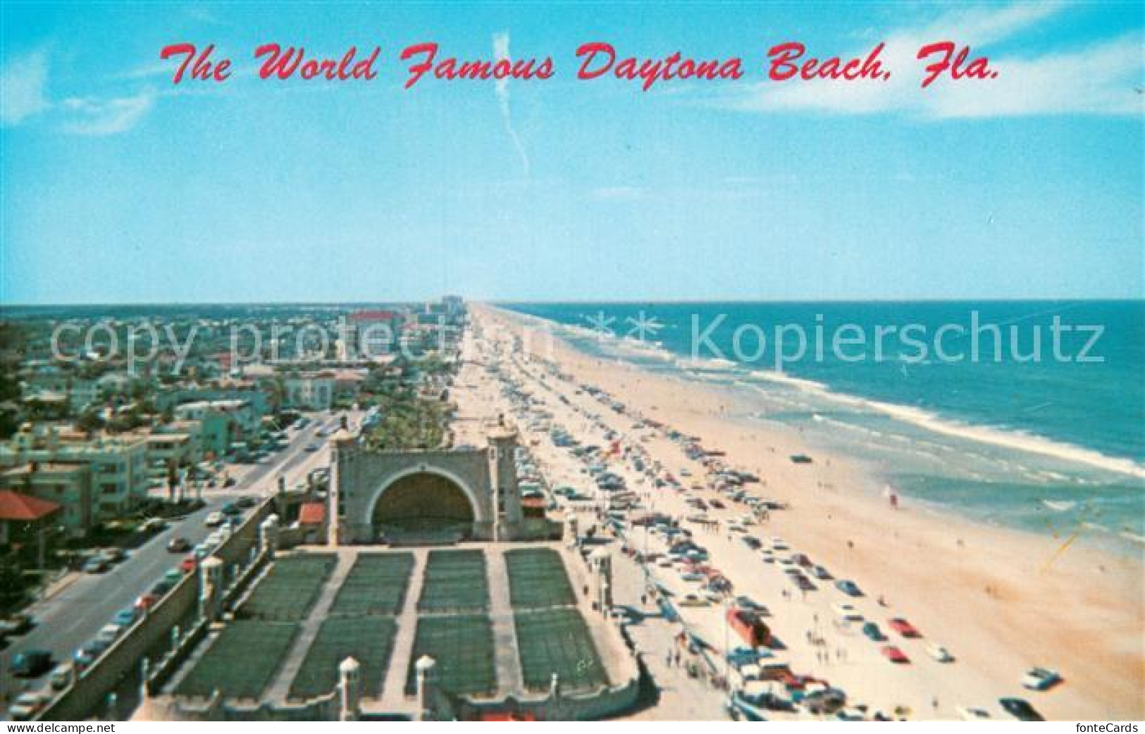 Daytona Beach Florida Fliegeraufnahme