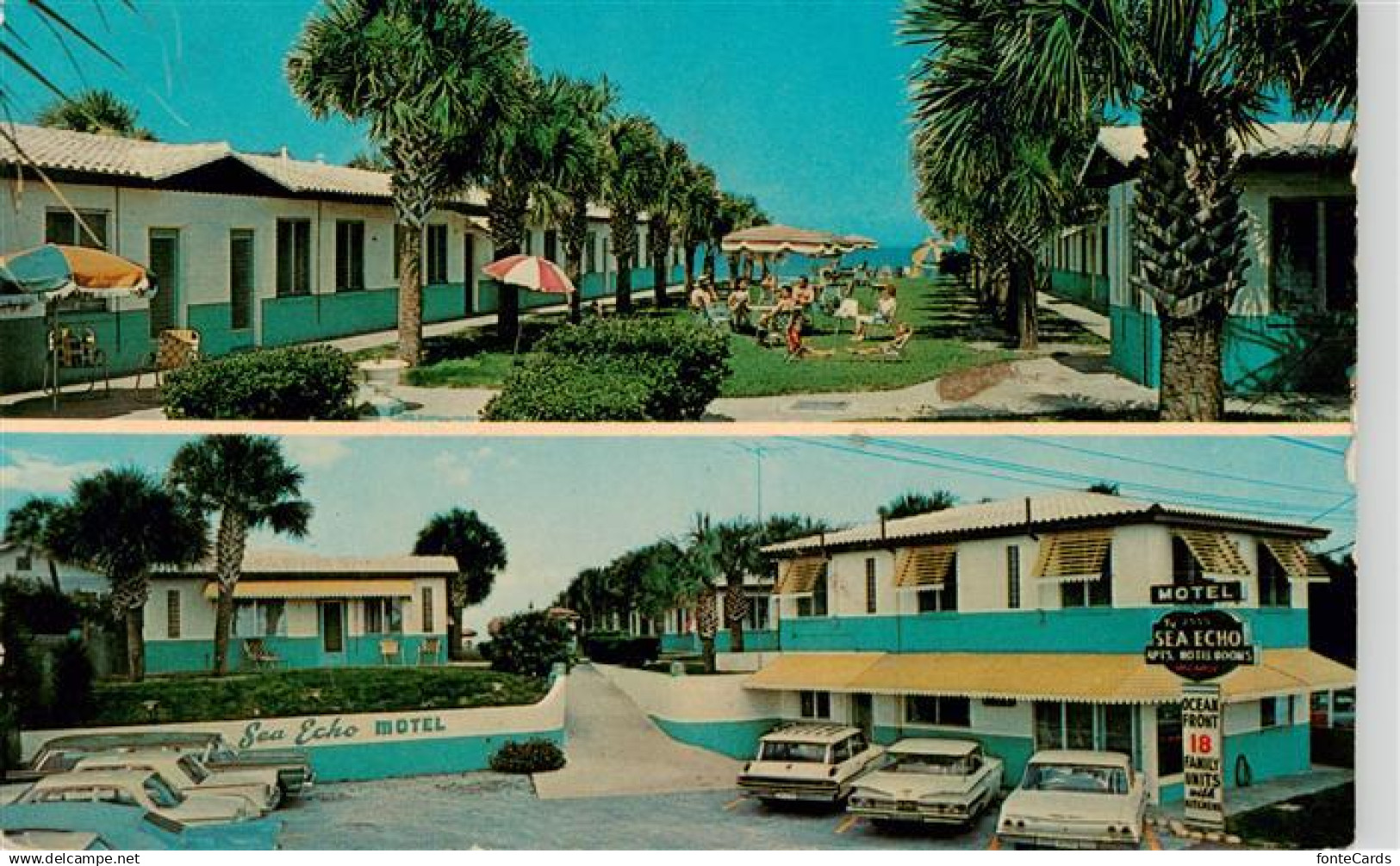 Daytona Beach Florida USA Sea Echo Motel
