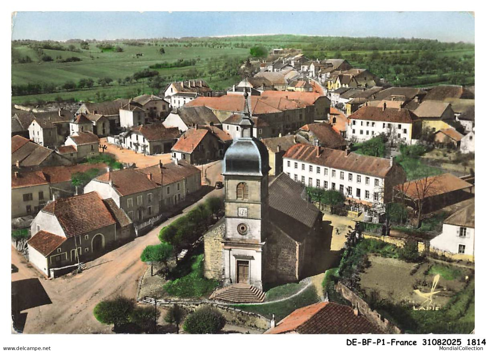 DE-BFP1-0908-70 - VITREY-SUR-MANCE - En avion au-dessus - Le centre
