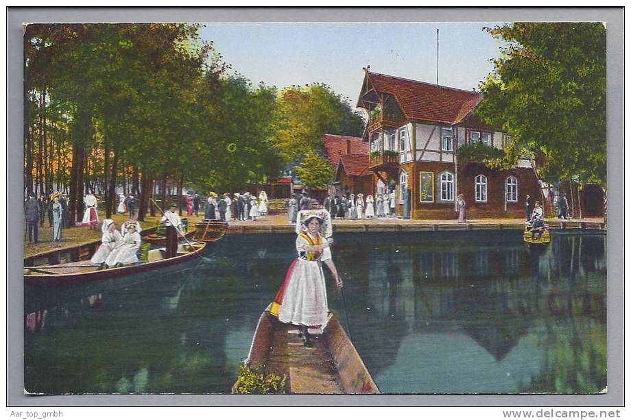 DE Br Lübbenau Spreewald Wotschoska ungebraucht Foto L.Glaser #6420