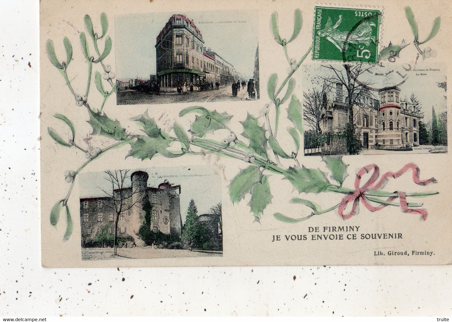 DE FIRMINY JE VOUS ENVOIE CE SOUVENIR (MULTIVUES)