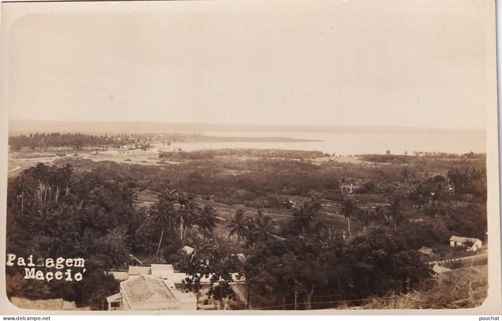 DE nw29- PAISAGEM MACEIO , BRASIL - CARTE PHOTO