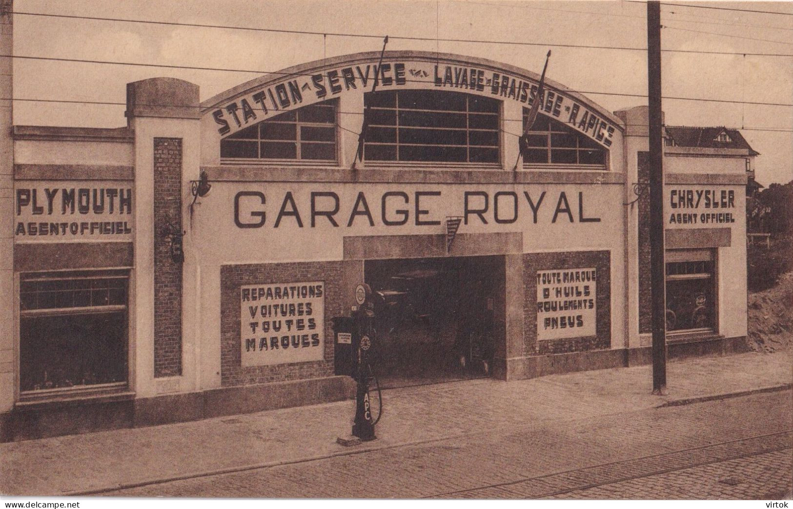 De Panne :  garage ROYAL
