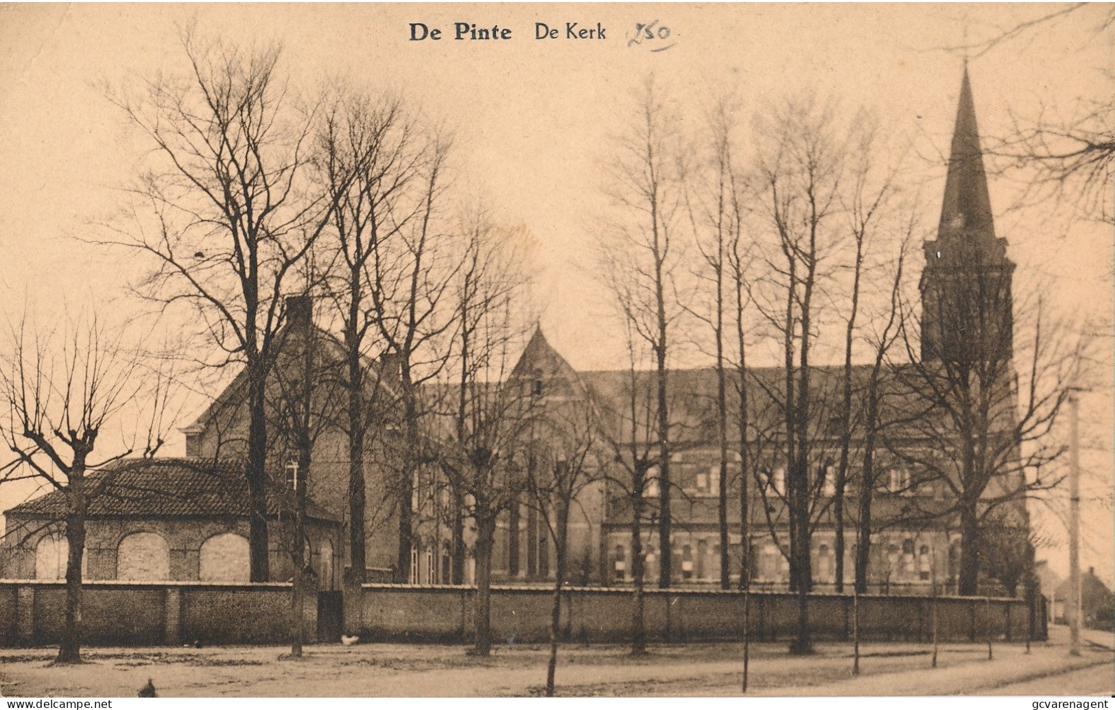 DE PINTE    DE KERK      ZIE SCANS