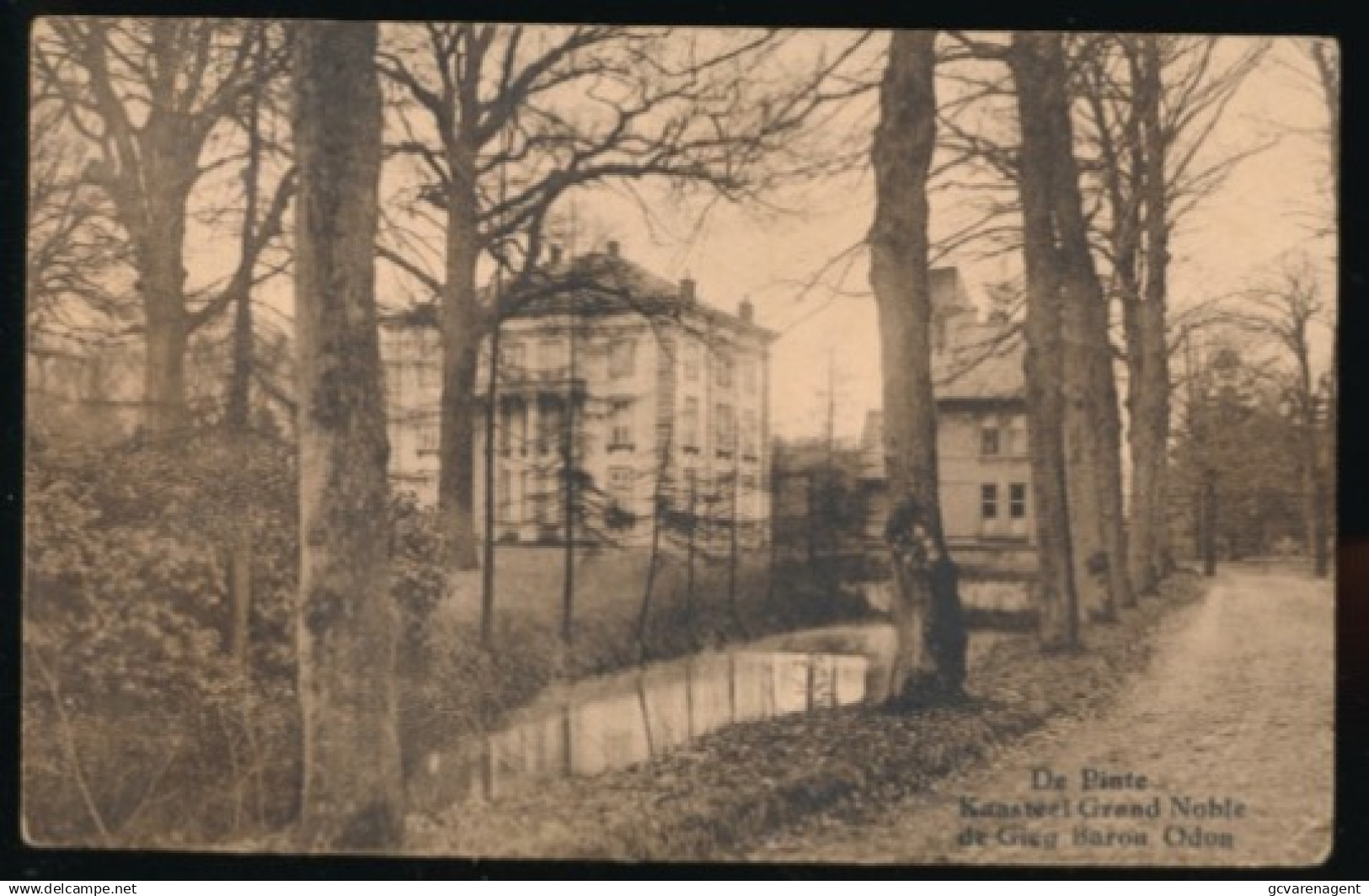 DE PINTE    KASTEEL GRAND NOBLE DE GIEG BARON ODON