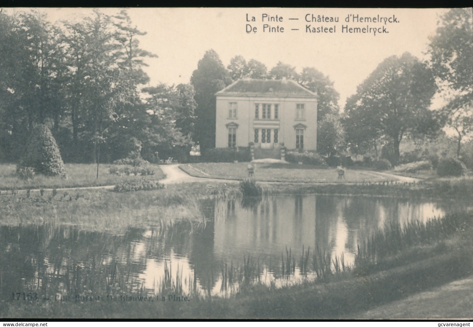DE PINTE      KASTEEL HEMELRYCK