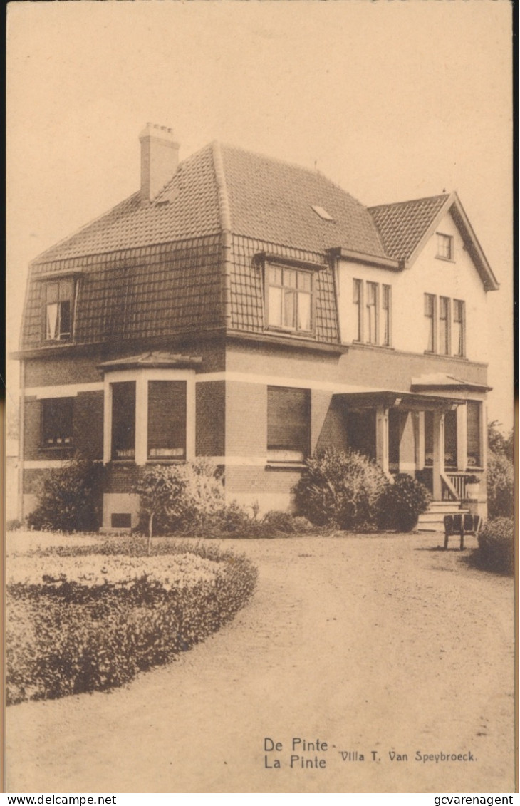 DE PINTE     VILLA T , VAN SPEYBROECK