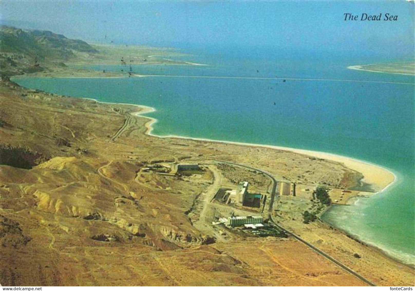 Dead Sea Totes Meer Israel Fliegeraufnahme