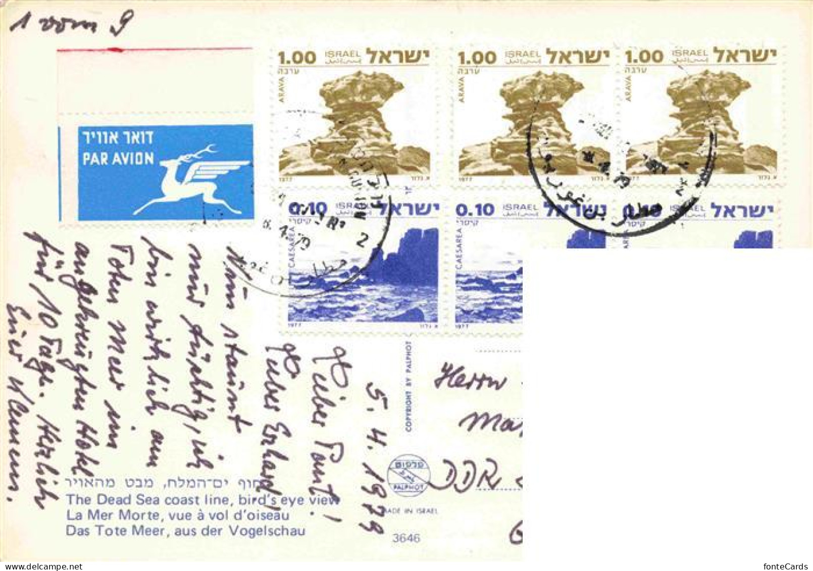 Dead Sea Totes Meer Israel Fliegeraufnahme