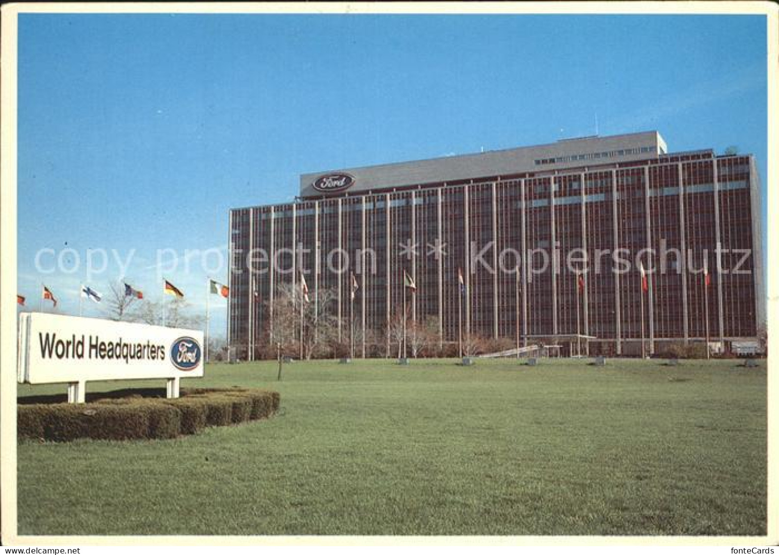 Dearborn Michigan Ford World Headquarters