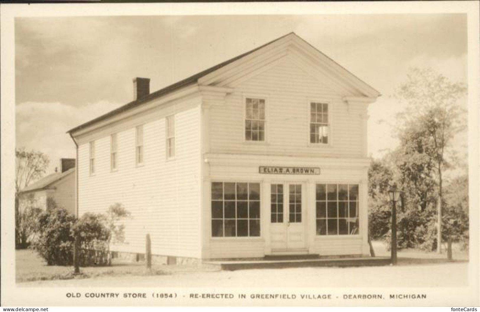 Dearborn Michigan Old Country Store Elias Brown