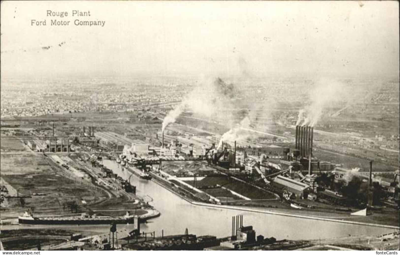 Dearborn Michigan Rouge Plant Ford Motor Company