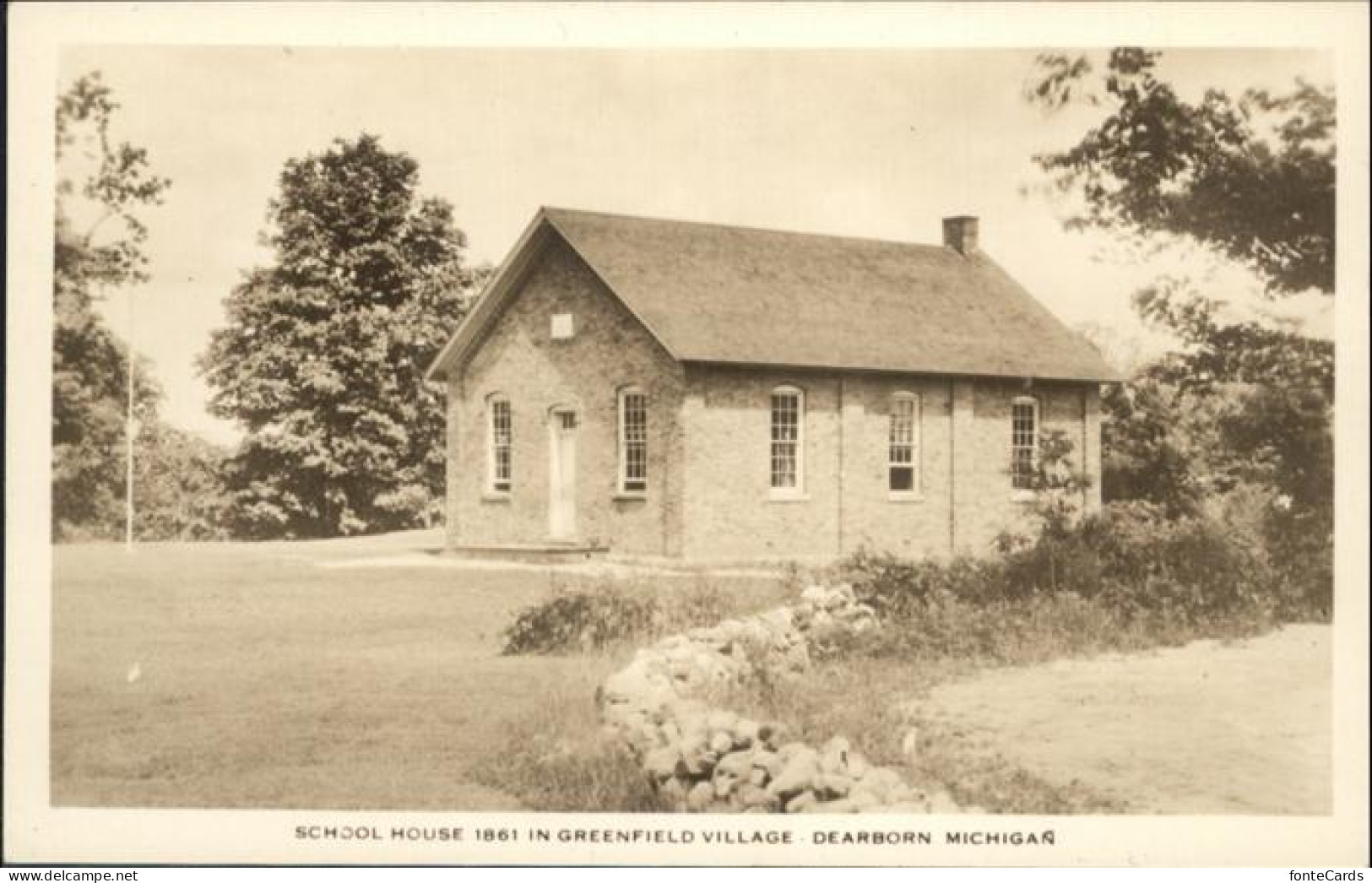 Dearborn Michigan School House Greenfield Village