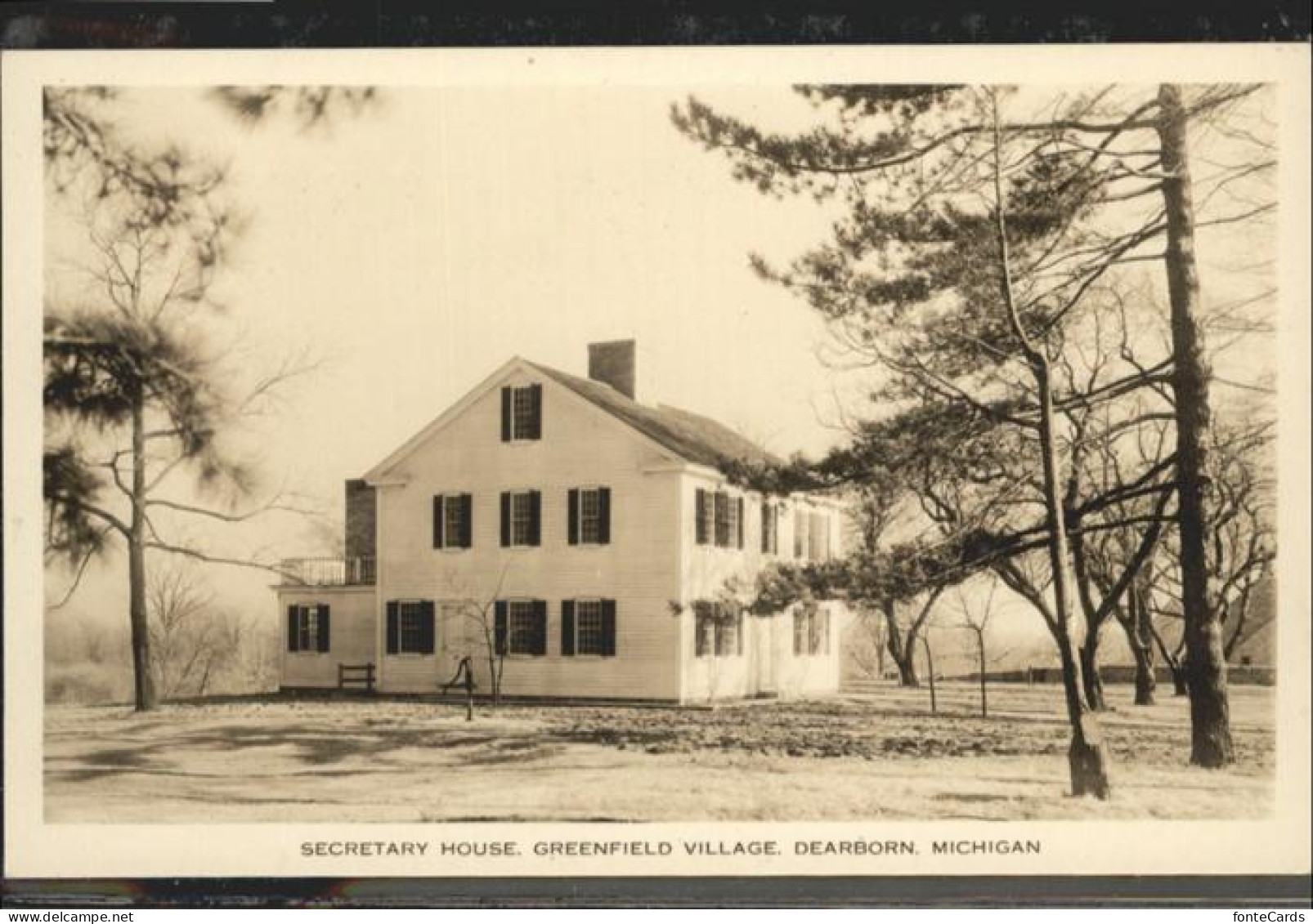 Dearborn Michigan Secretary House Greenfield Village