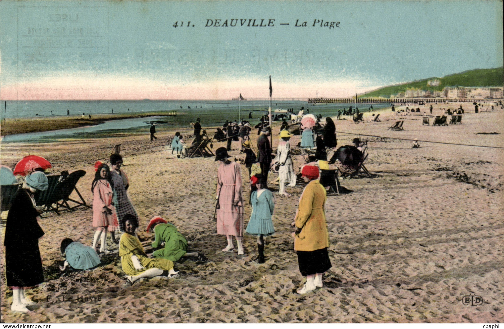 Deauville CPA La plage