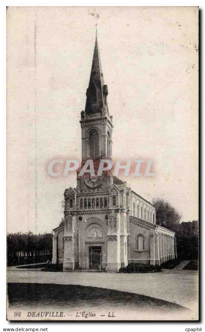 Deauville - L'Eglise - CPA