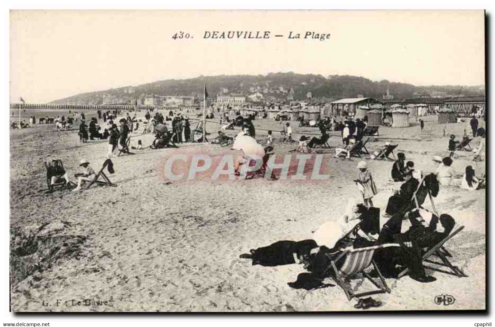 Deauville - La Plage - CPA