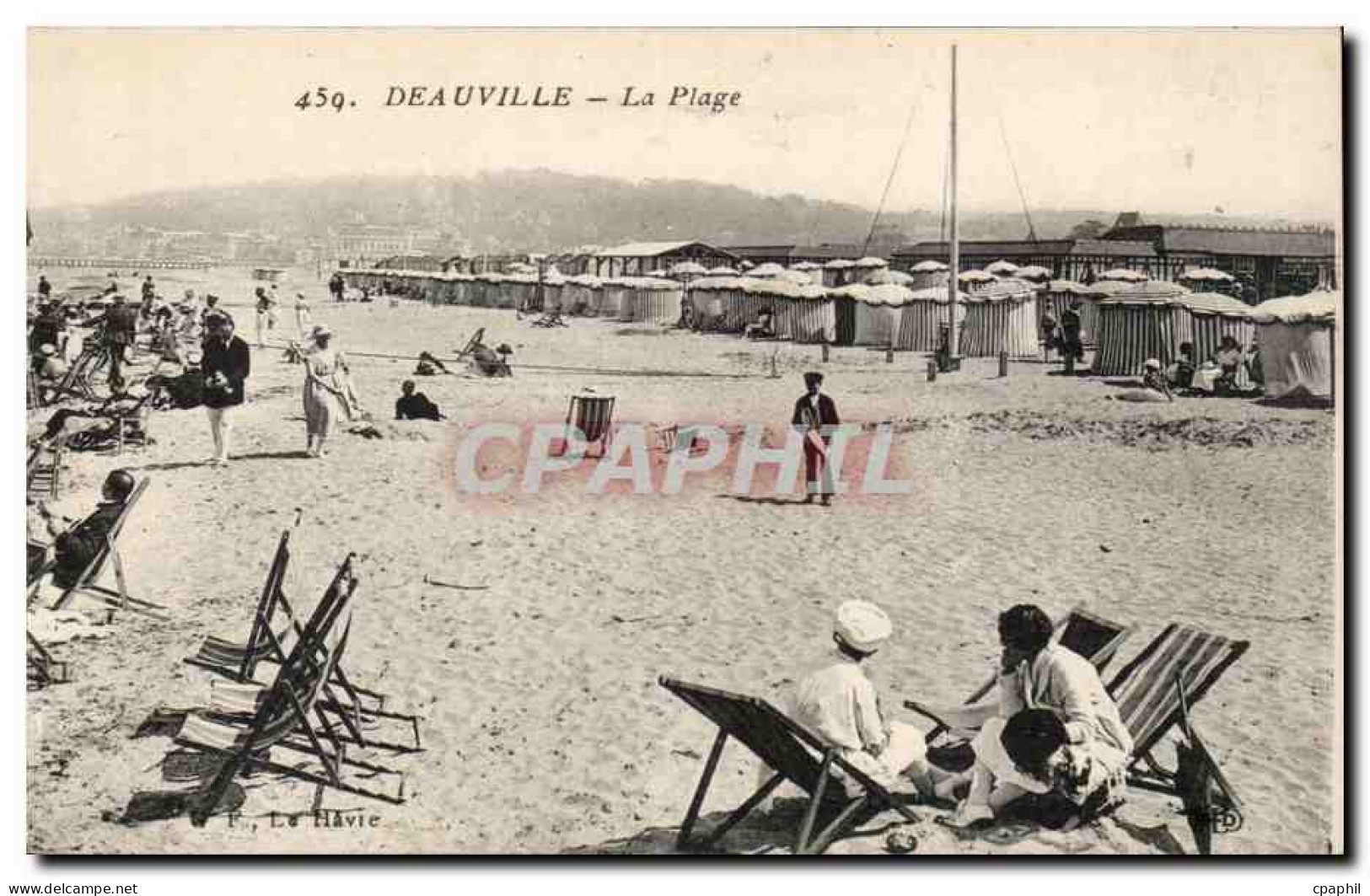 Deauville - La Plage - CPA