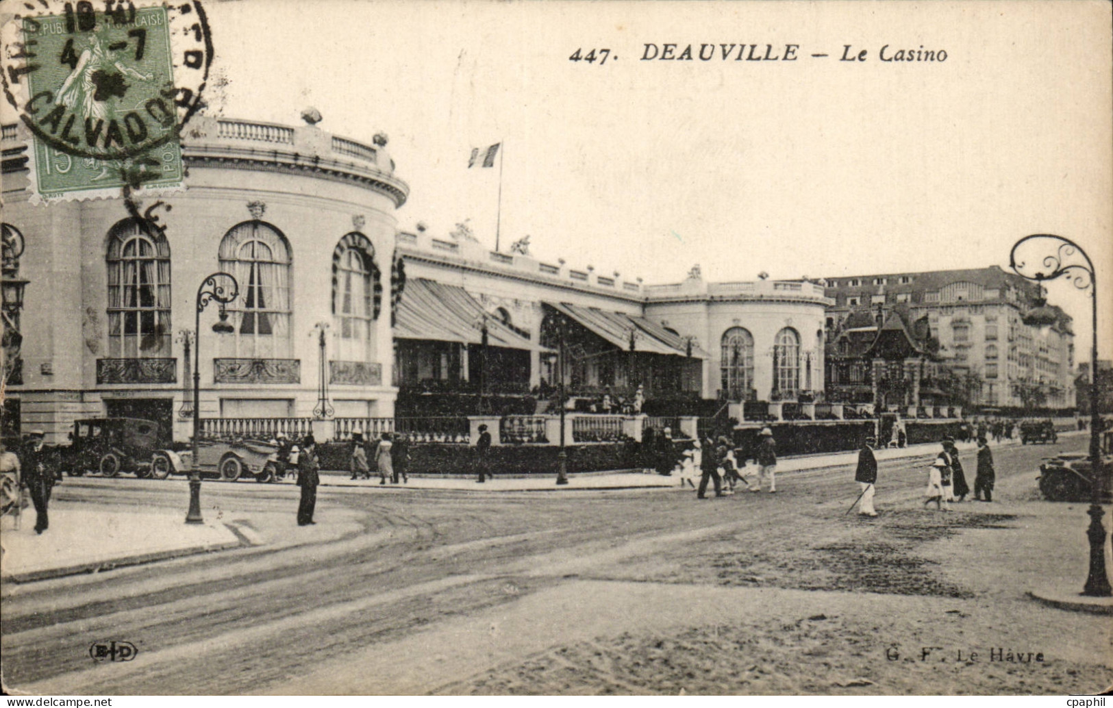 Deauville - Le Casino - CPA