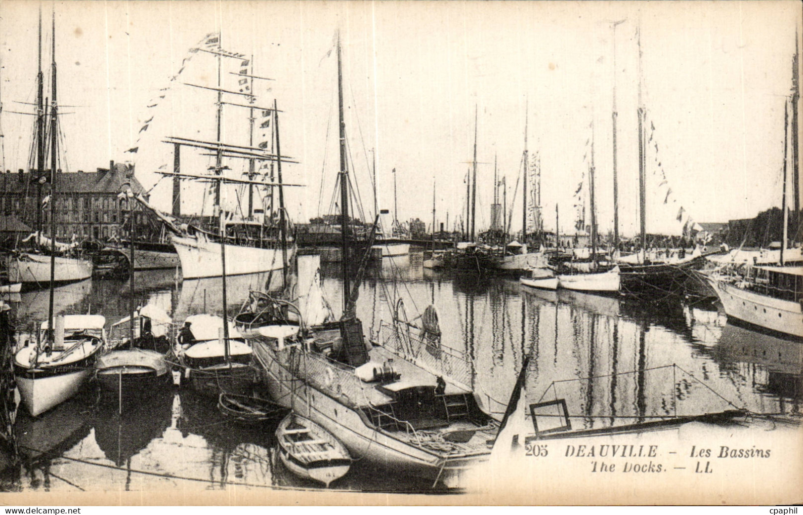 Deauville - Les Bassins - CPA