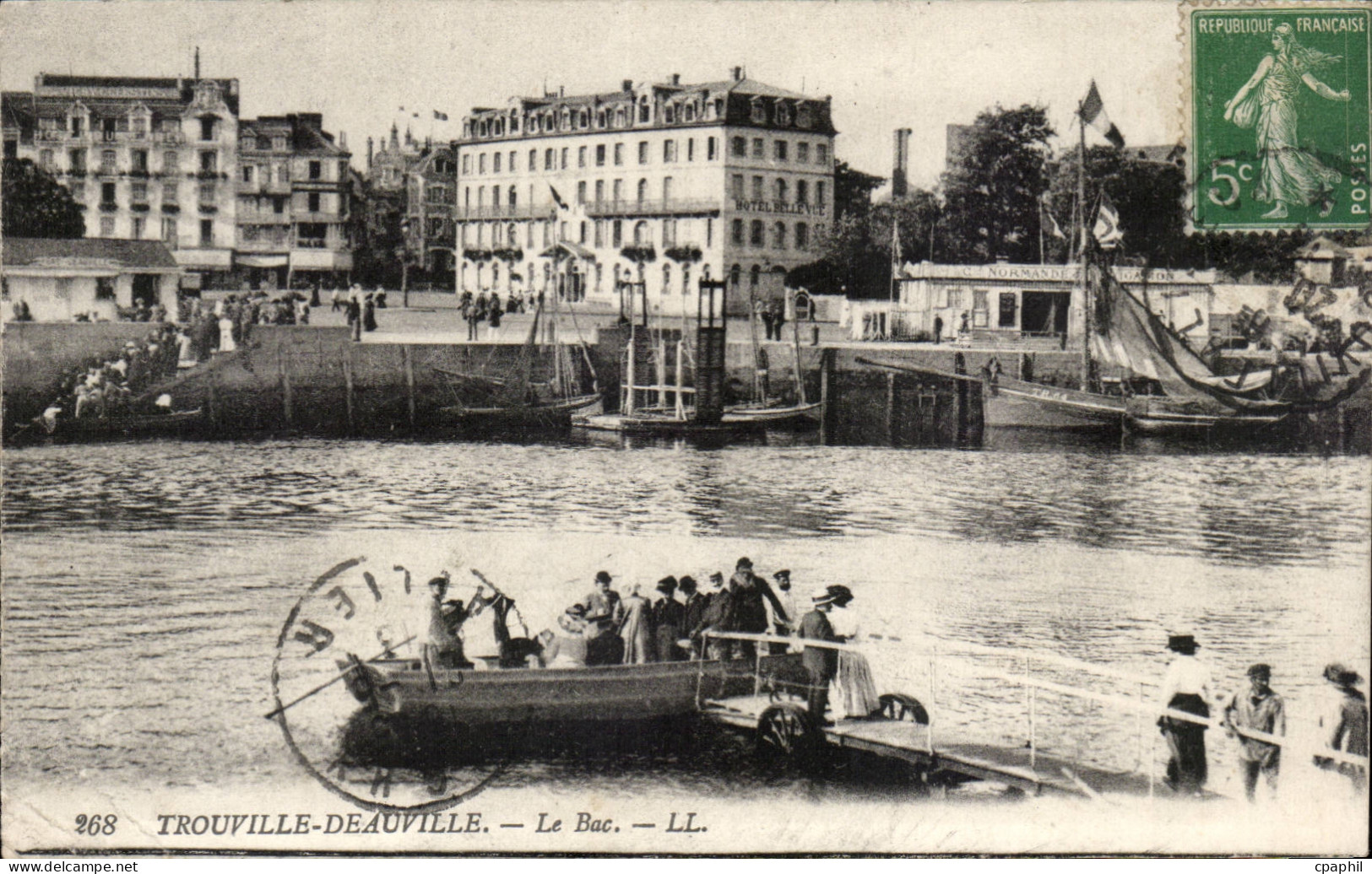 Deauville - Trouville - Le Bac - CPA