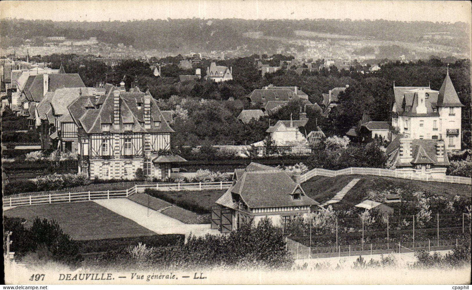 Deauville - Vue Generale - CPA