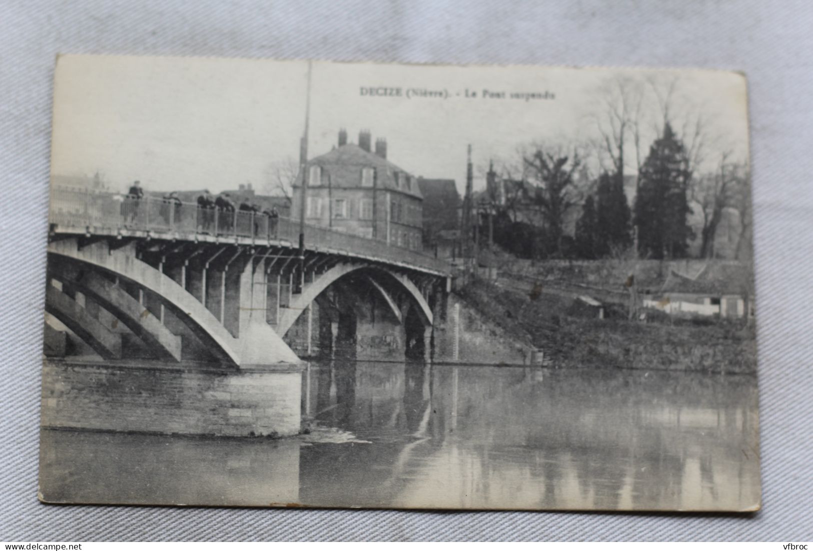 Decize, le pont suspendu, Nièvre 58