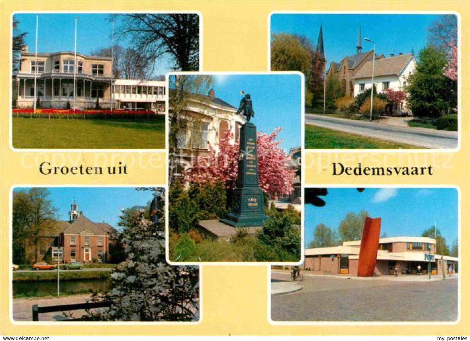 Dedemsvaart Telansichten Denkmal Kirche
