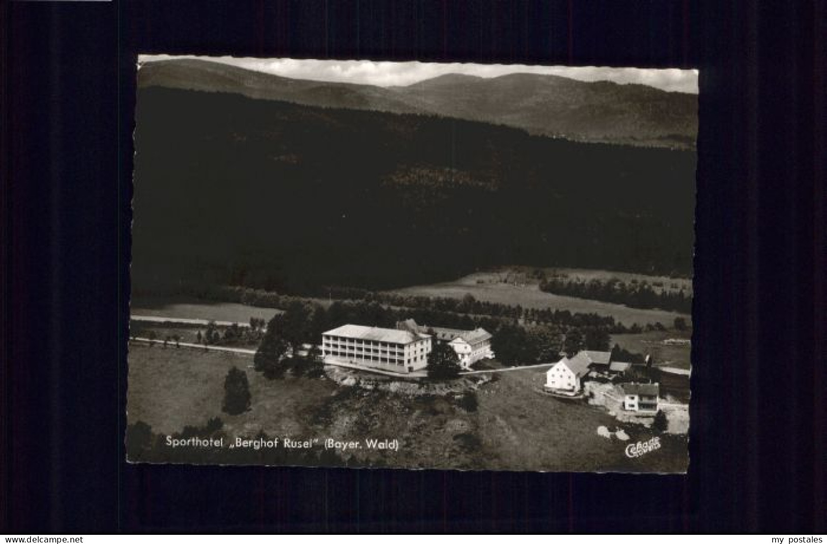 Deggendorf Donau Deggendorf Fliegeraufnahme Sporthotel Berghof Rusel