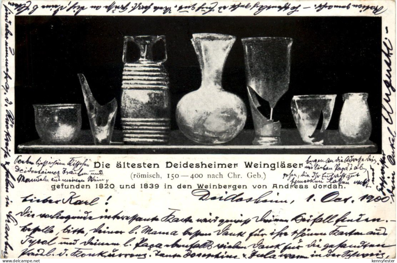 Deidesheim - Die ältesten Weingläser