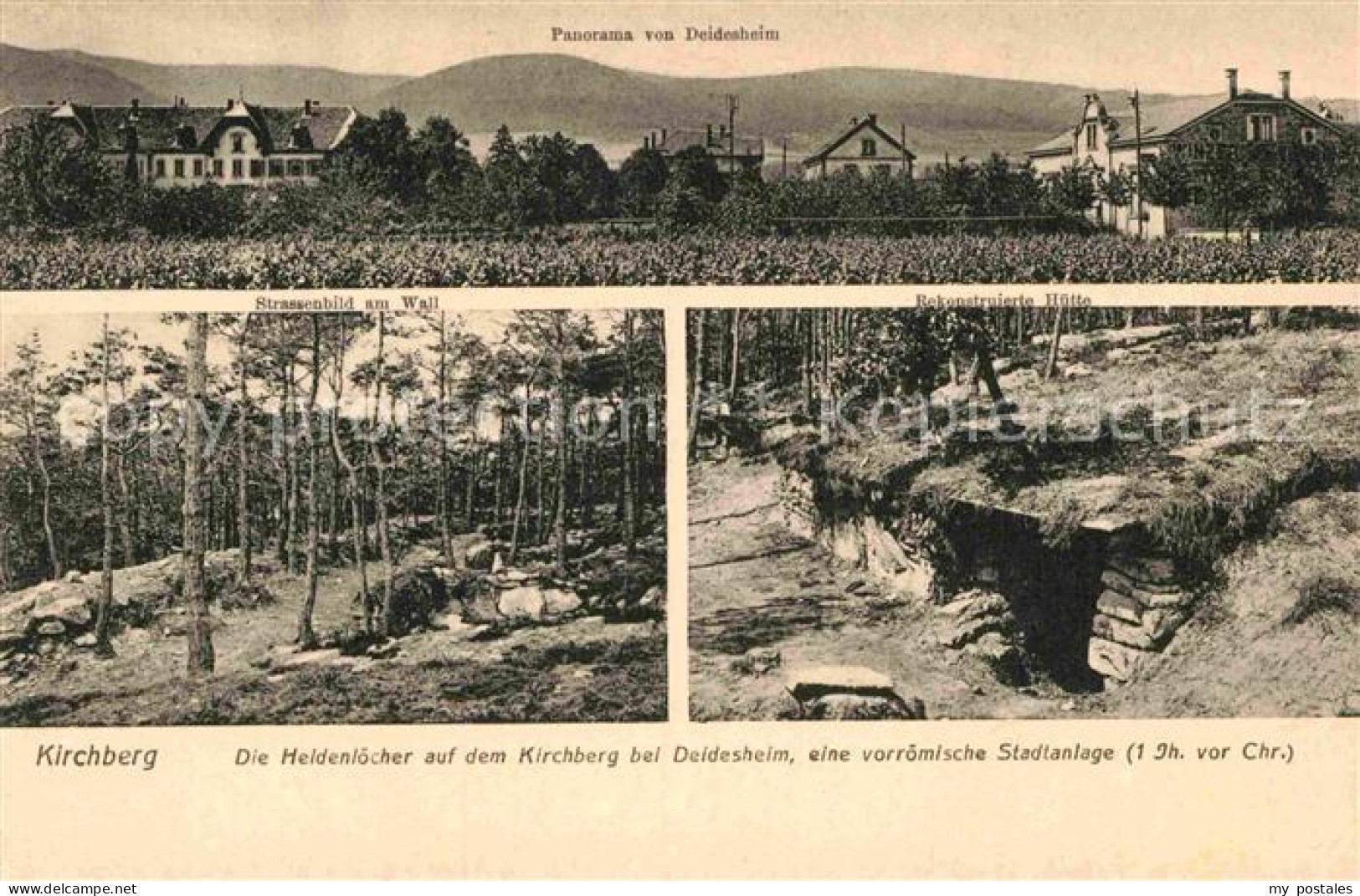 Deidesheim Kirchberg Rekonstruirte Huette