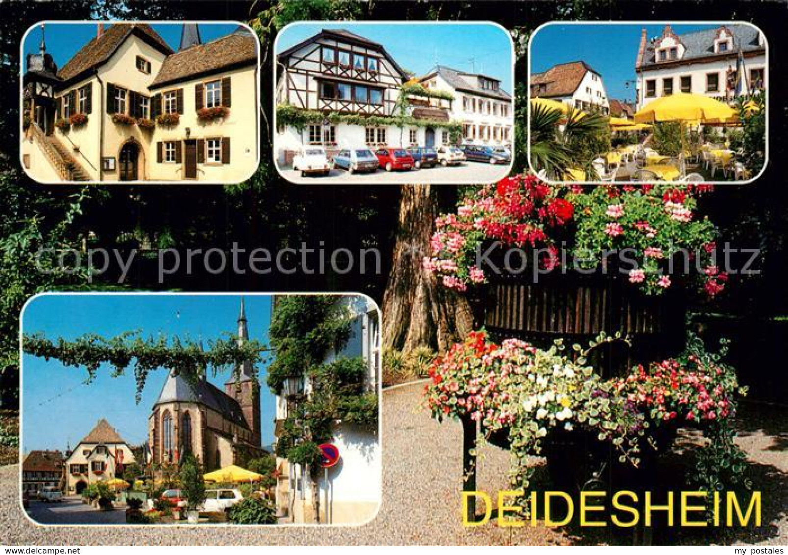 Deidesheim Kirche Stadtansichten