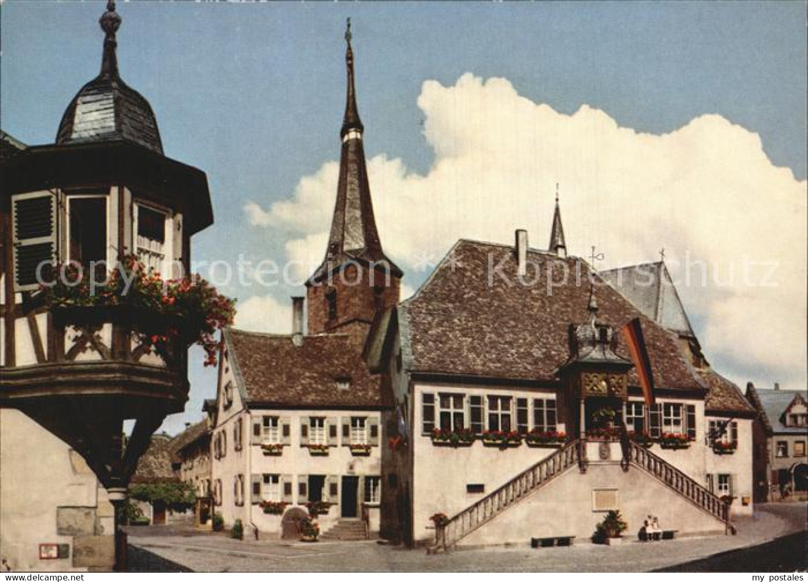 Deidesheim Rathaus Barocktreppe