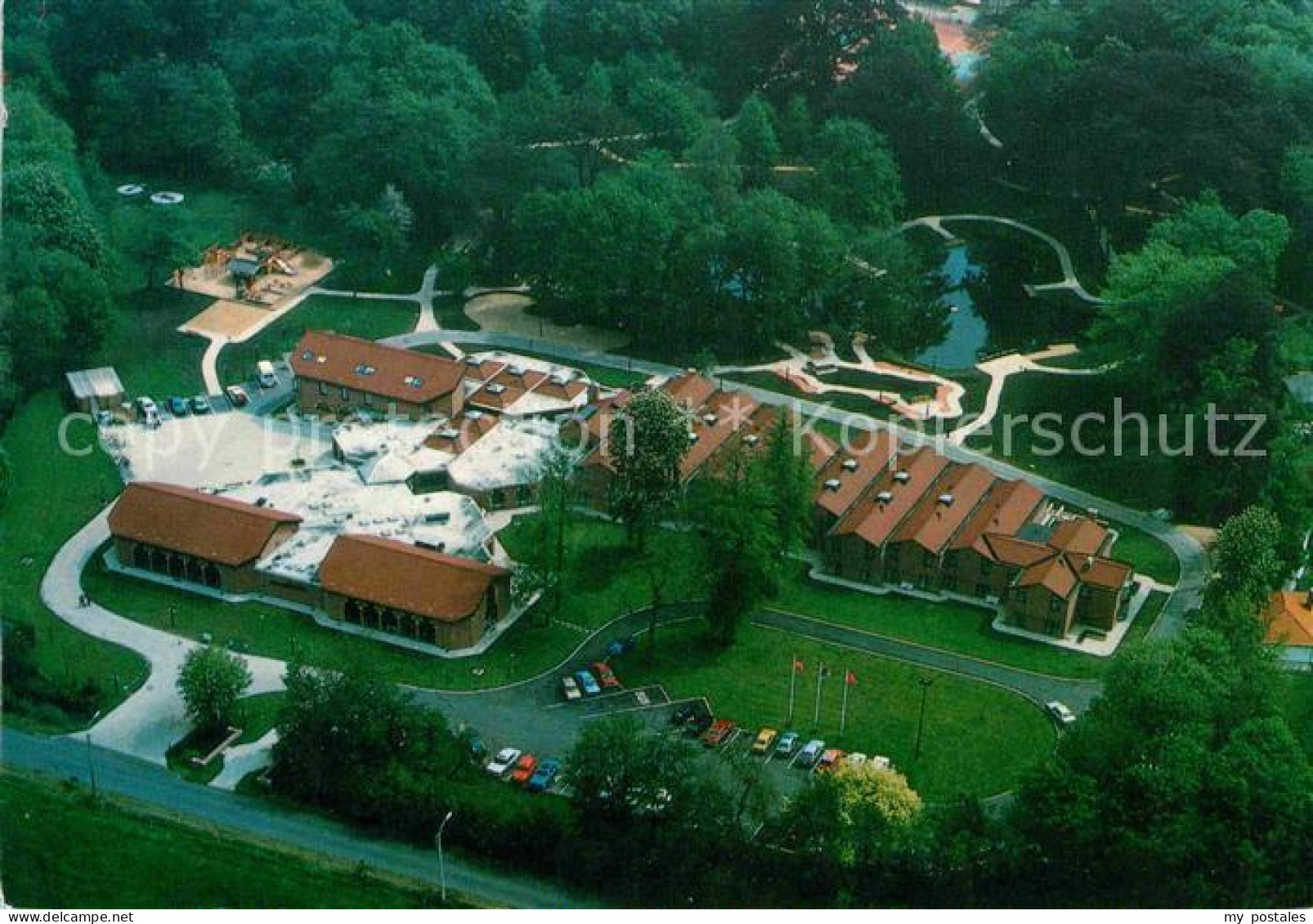 Deinze Fliegeraufnahme Ferienpark