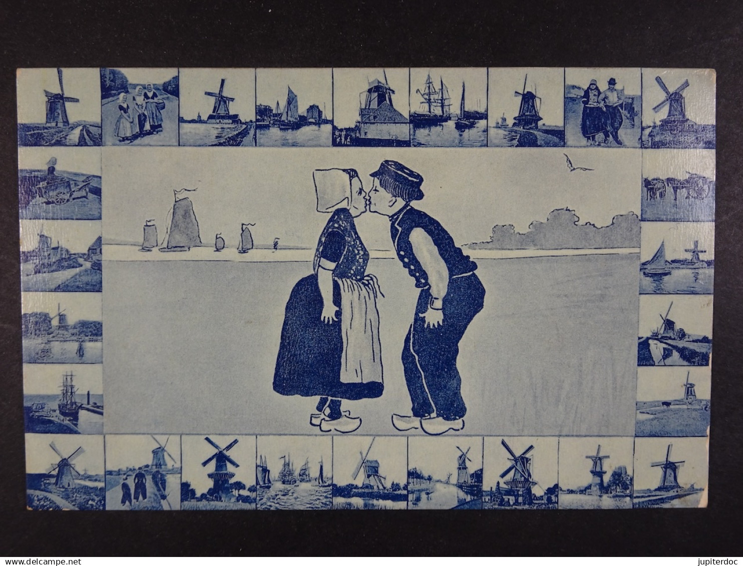 Delft Folklore Moulins Enfants