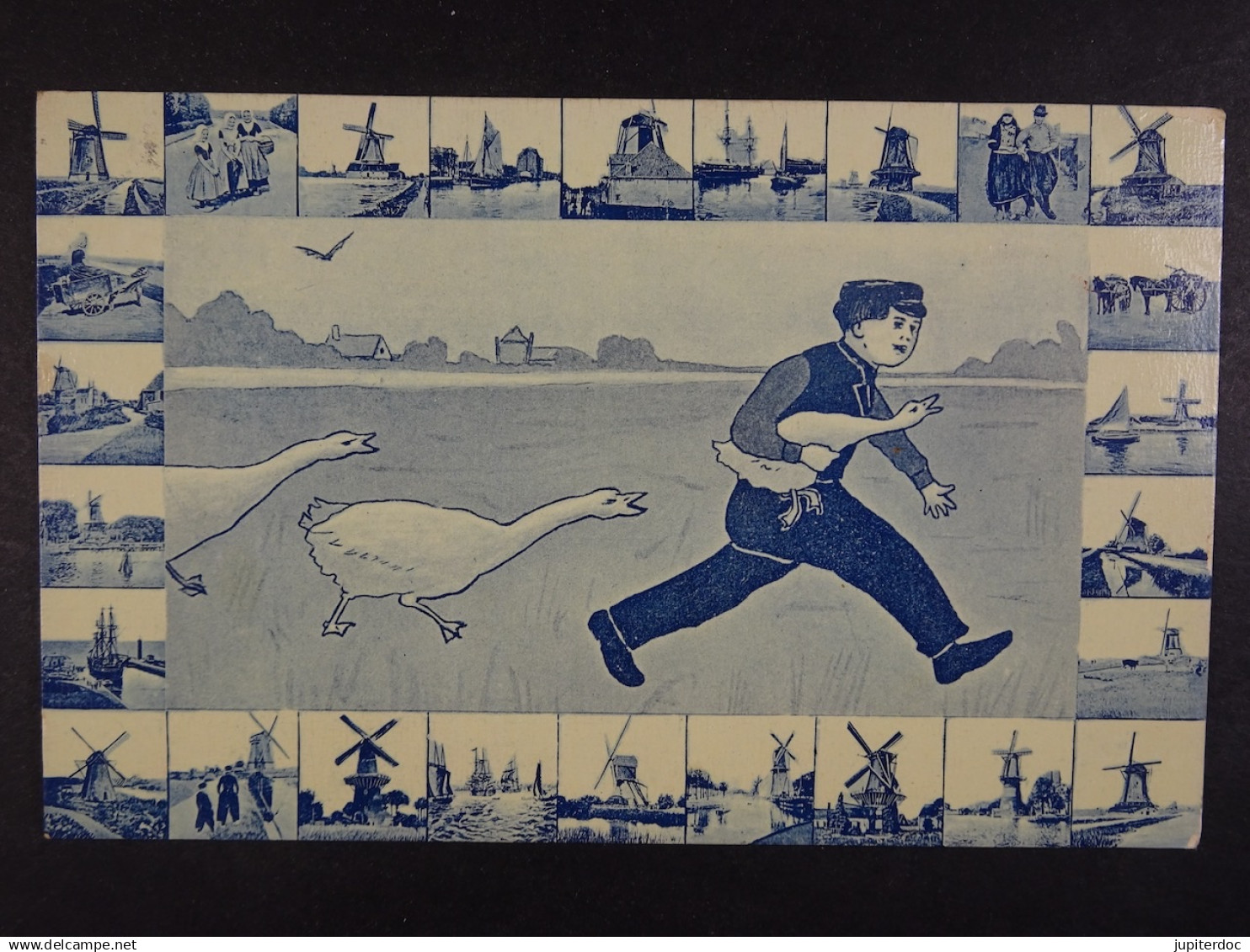 Delft Folklore Moulins Enfants
