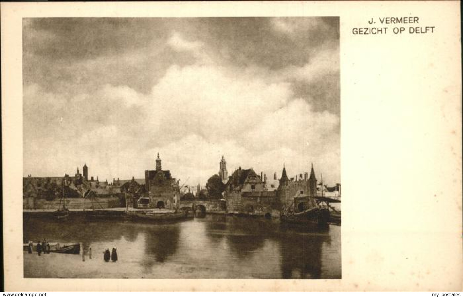 Delft Gezicht op Delft