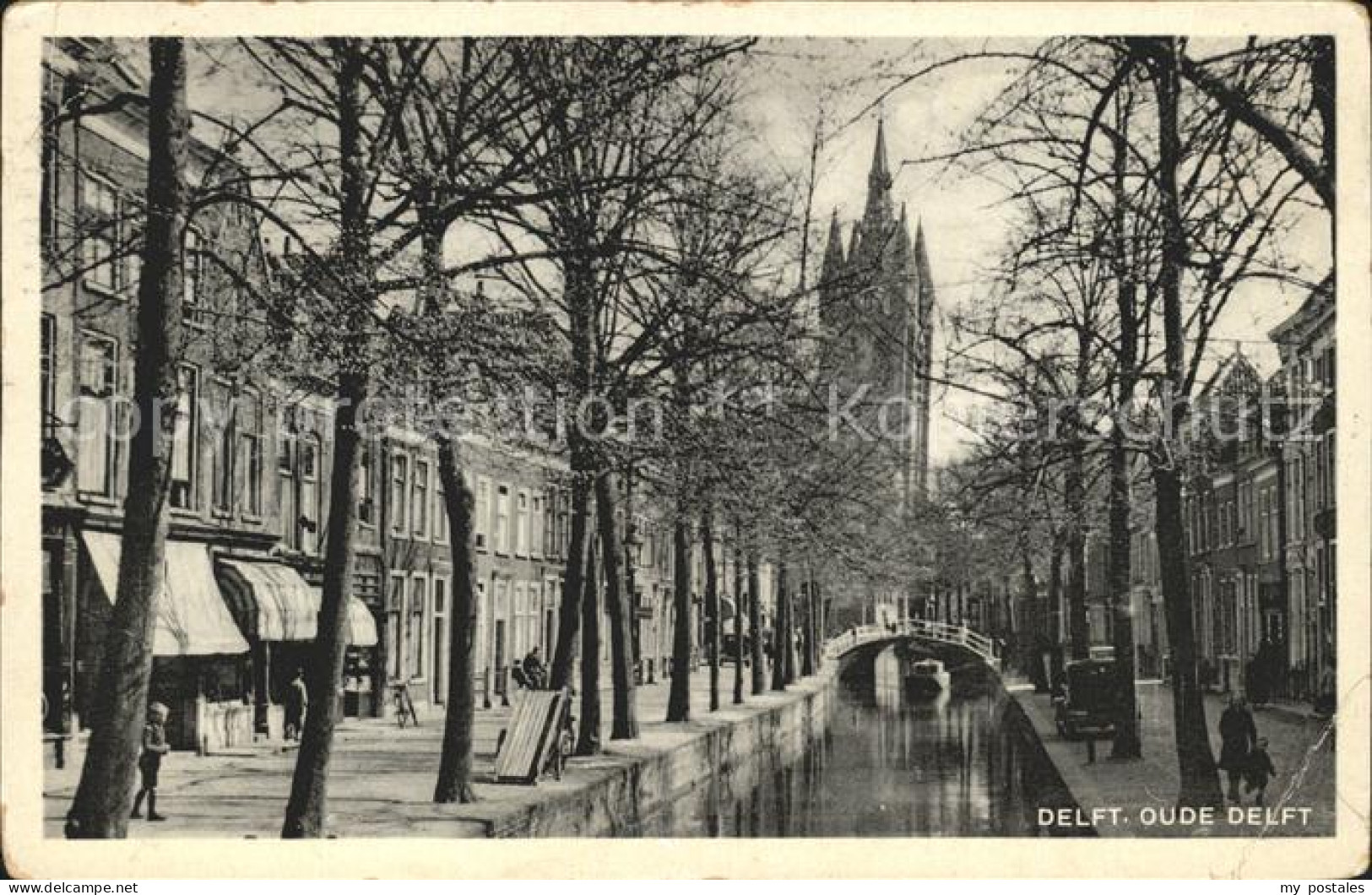 Delft Oude Delft Bruecke