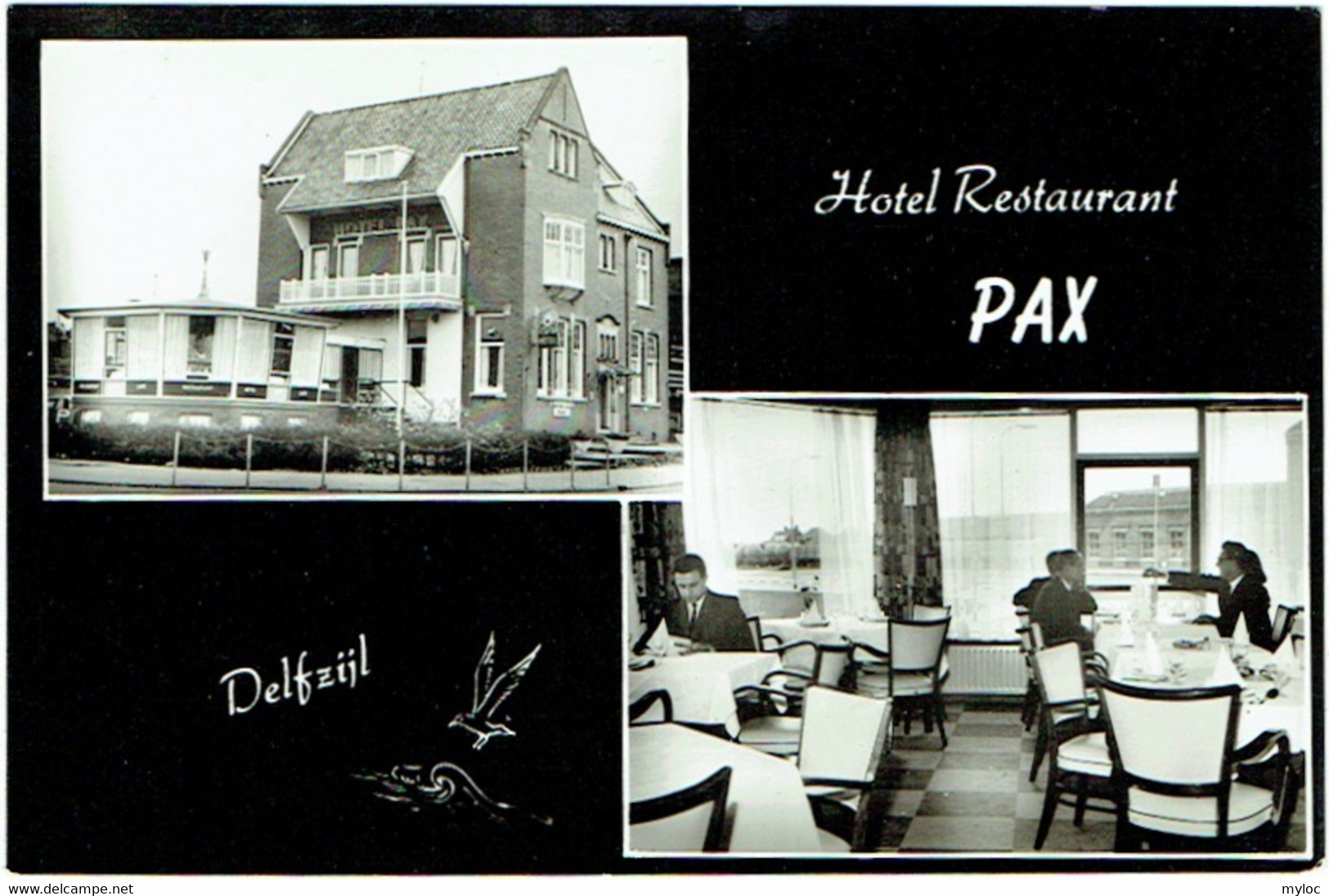 Delfzijl. Hôtel-Restaurant PAX.