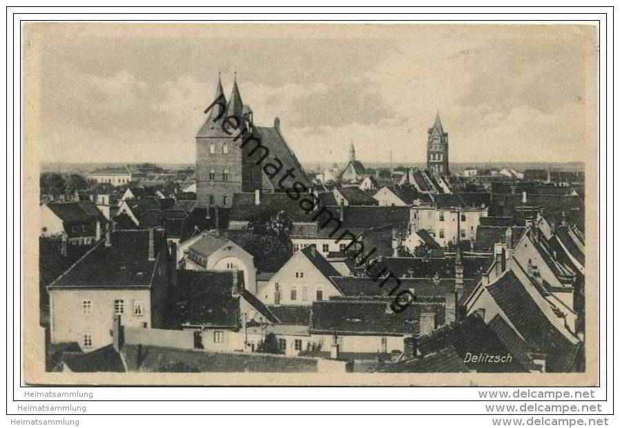 Delitzsch - Dächerpanorama