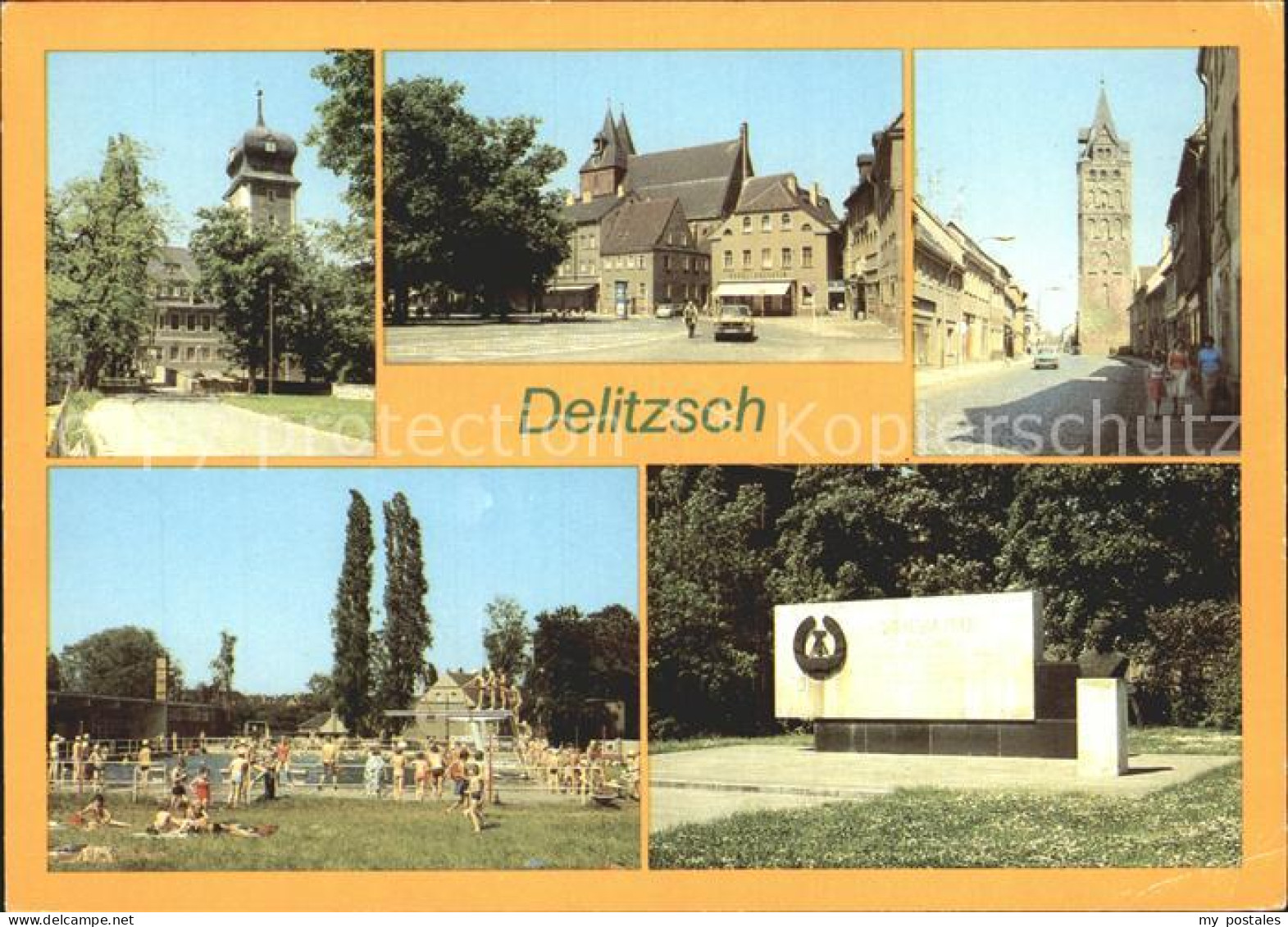 Delitzsch Schloss Breite Strasse Gendenktafel
