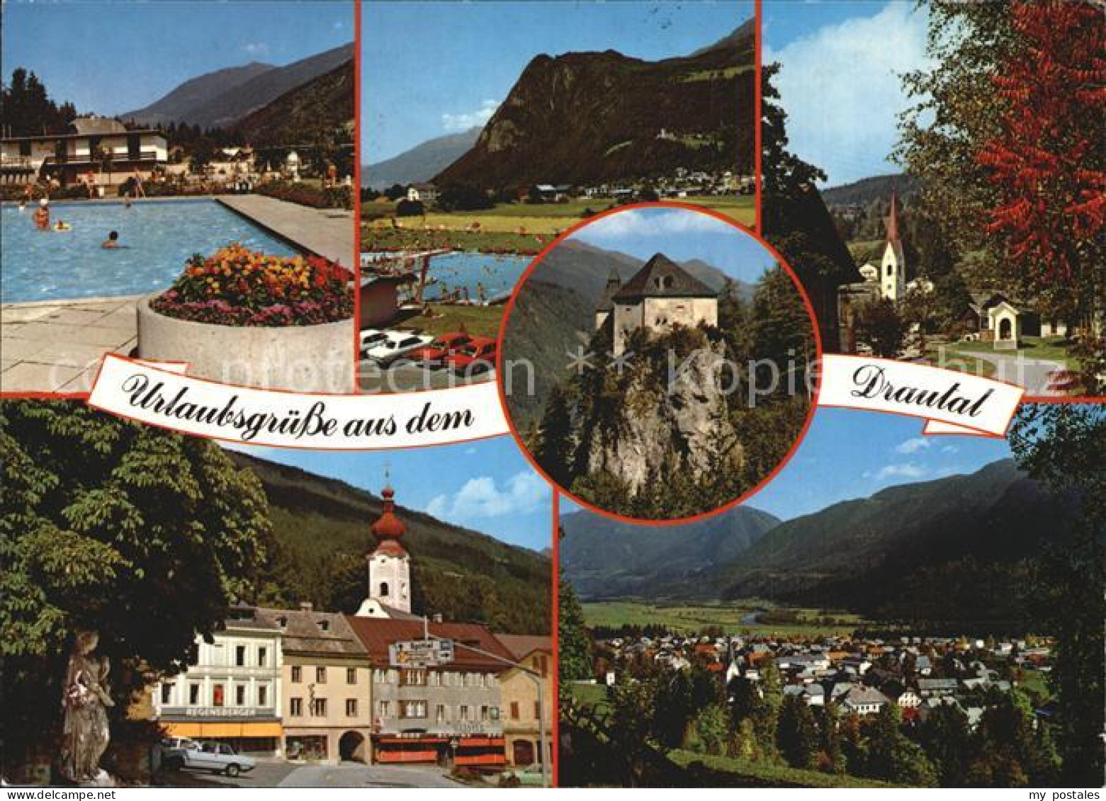 Dellach Drautal Oberdrauburg Greifenburg Schloss Stein Steinfeld