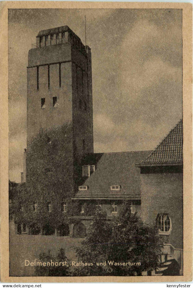 Delmenhorst - Rathaus und Waqsserturm