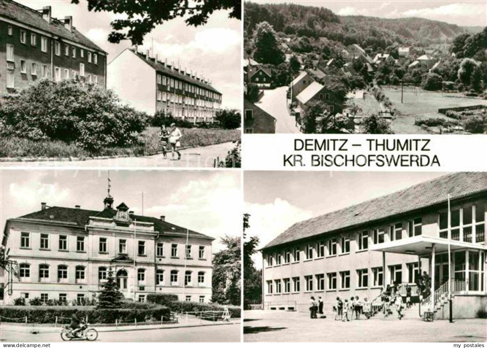 Demitz-Thumitz Wohnsiedlung Schule