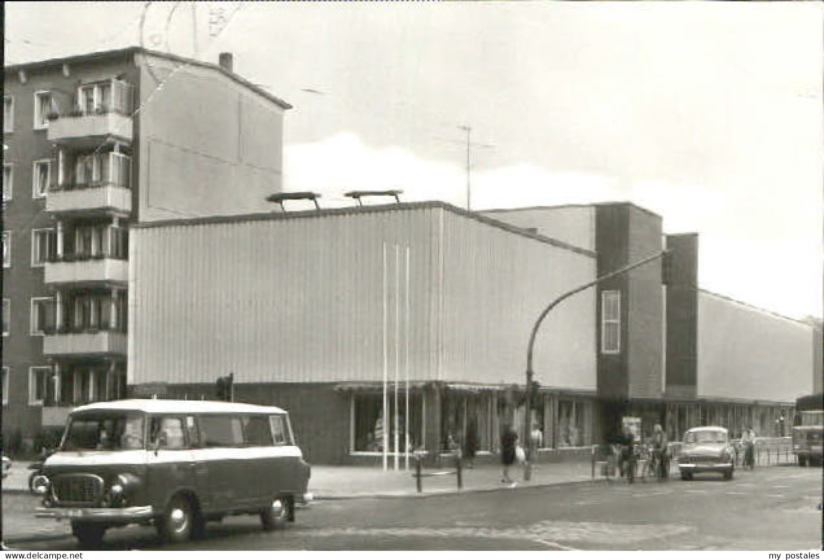 Demmin Mecklenburg Vorpommern Demmin Clara-Zetkin-Strasse x 1970